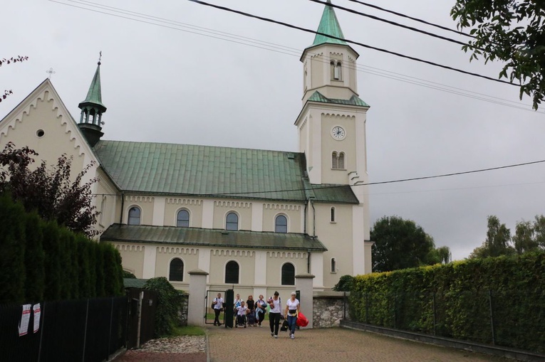 Postój pielgrzymów w Liszkach 2022