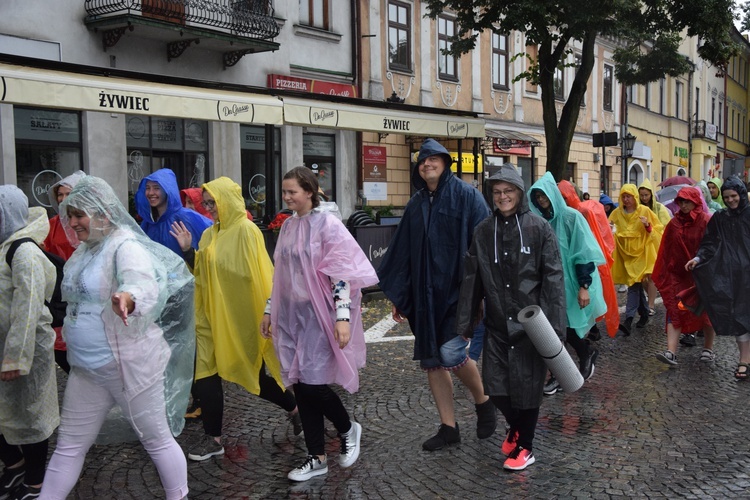 XXVII ŁPPM na Jasną Górę dzień 1.