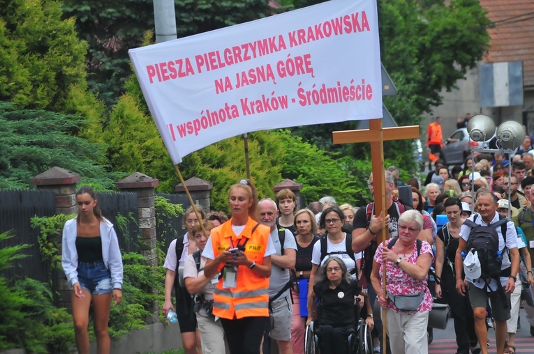 Pielgrzymi w Zielonkach 2022