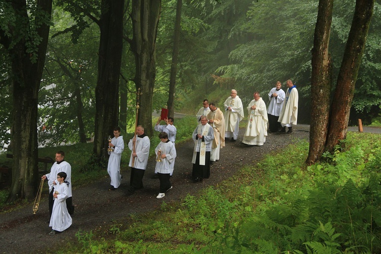 Główna pielgrzymka do sanktuarium nad Zlatymi Horami