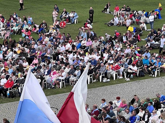 Rybnicka pielgrzymka - wejście na Jasną Górę