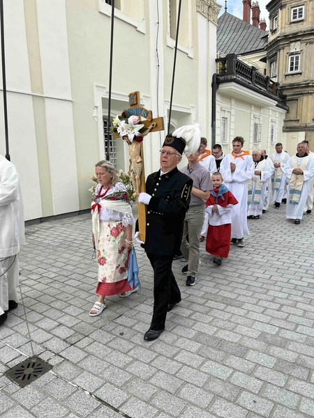 Rybnicka pielgrzymka - wejście na Jasną Górę