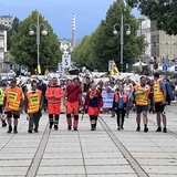 Rybnicka pielgrzymka - wejście na Jasną Górę