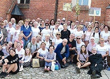 Uczestnicy lidzbarskiej grupy.