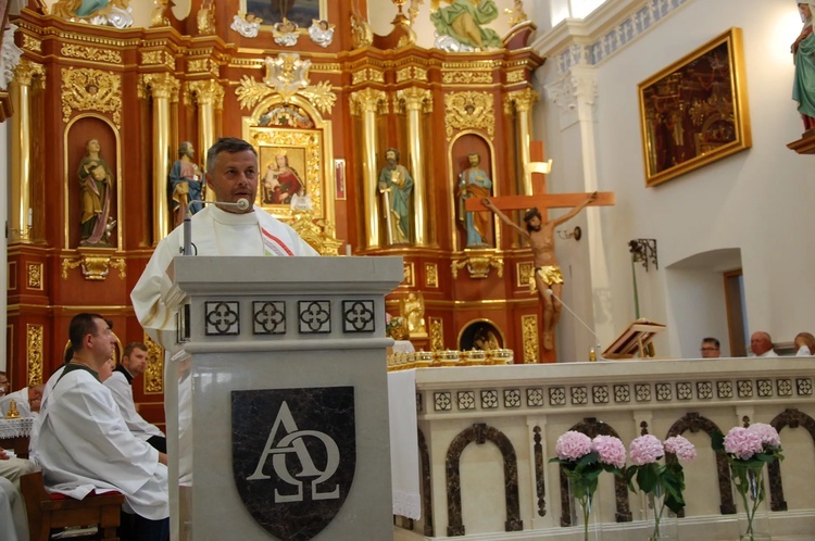 Pielgrzymi w drodze na Jasną Górę