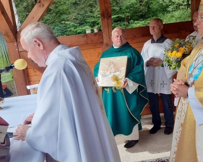 Msza św. za leśników i myśliwych w Karpowie