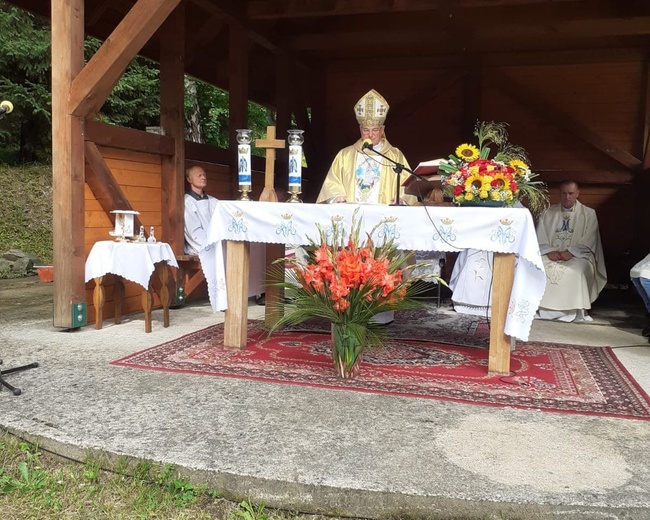 Msza św. za leśników i myśliwych w Karpowie