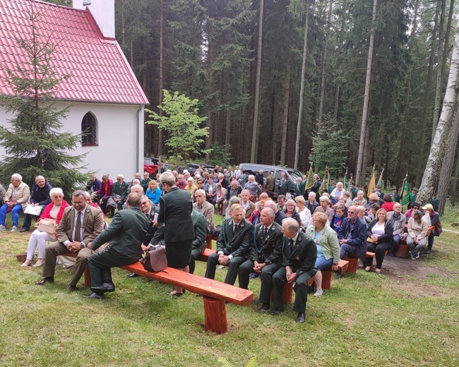 Msza św. za leśników i myśliwych w Karpowie