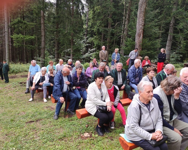 Msza św. za leśników i myśliwych w Karpowie