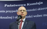 Profesor Błażej Kmieciak, przewodniczący Państwowej Komisji ds. Pedofilii.