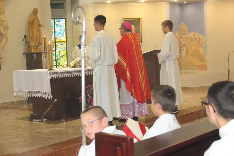 Rekolekcje dla ministrantów w Koszalinie