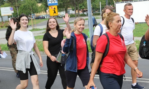 39. Oświęcimska Piesza Pielgrzymka na Jasną Górę - grupy 1-5 - 2022