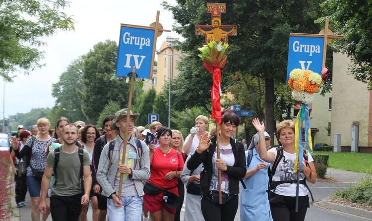 39. Oświęcimska Piesza Pielgrzymka na Jasną Górę - grupy 1-5 - 2022