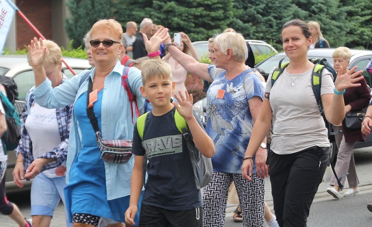 39. Oświęcimska Piesza Pielgrzymka na Jasną Górę - grupy 1-5 - 2022