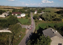 Fotorelacja z pielgrzymki - dzień 7. - kolumna stalowowolska