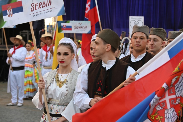 Inauguracja XXX Międzynarodowego Festiwalu Folkloru w Strzegomiu