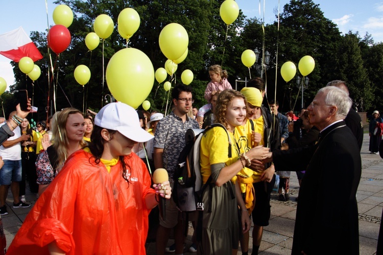 Wejście 42. Pieszej Pielgrzymki Krakowskiej na Jasną Górę