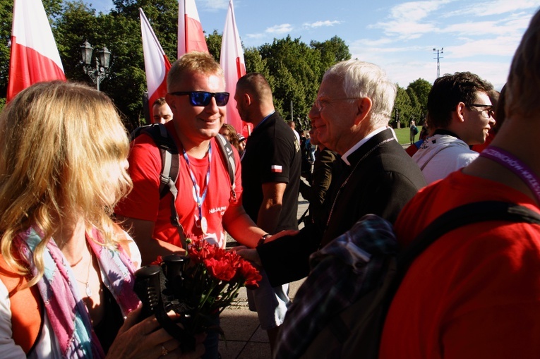 Wejście 42. Pieszej Pielgrzymki Krakowskiej na Jasną Górę