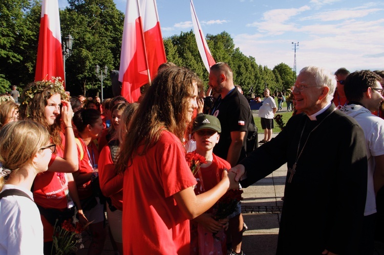 Wejście 42. Pieszej Pielgrzymki Krakowskiej na Jasną Górę