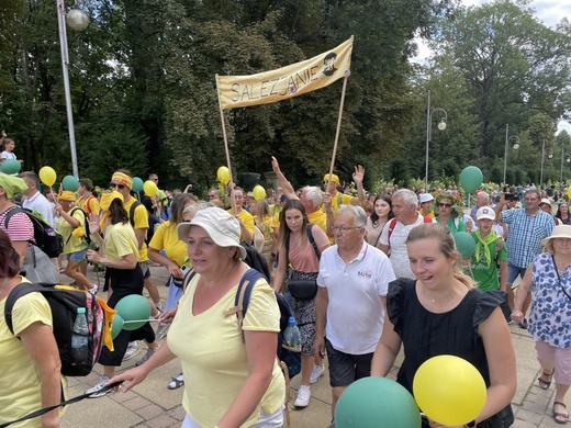 Powitanie 39. Oświęcimskiej Pieszej Pielgrzymki na Jasnej Górze - 2022