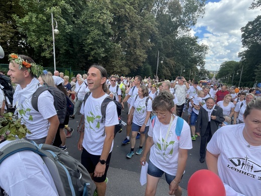Powitanie 36. Pieszej Pielgrzymki Dekanatu Andrychowskiego na Jasnej Górze - 2022