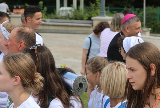 Powitanie 36. Pieszej Pielgrzymki Dekanatu Andrychowskiego na Jasnej Górze - 2022