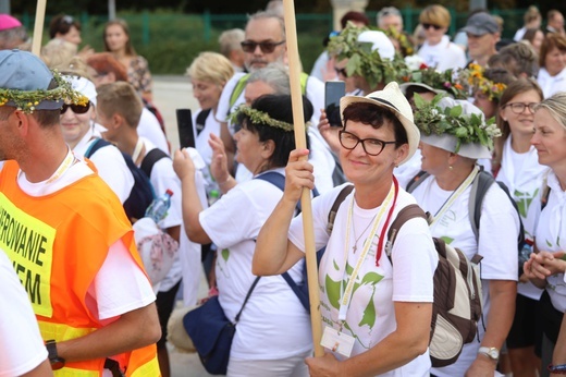 Powitanie 36. Pieszej Pielgrzymki Dekanatu Andrychowskiego na Jasnej Górze - 2022