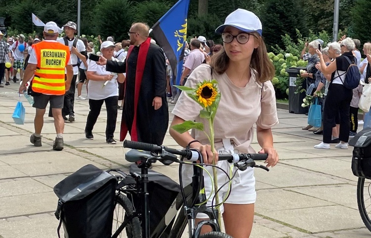 Powitanie 20. Pieszej Pielgrzymki Dekanatu Czechowickiego na Jasnej Górze - 2022