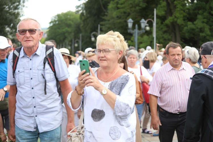 Powitanie 20. Pieszej Pielgrzymki Dekanatu Czechowickiego na Jasnej Górze - 2022