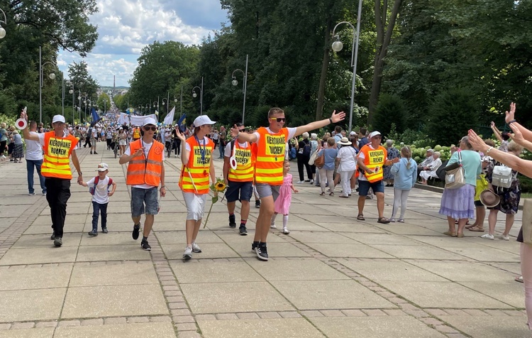 Powitanie 20. Pieszej Pielgrzymki Dekanatu Czechowickiego na Jasnej Górze - 2022