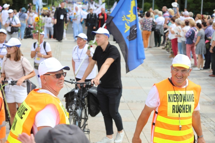 Powitanie 20. Pieszej Pielgrzymki Dekanatu Czechowickiego na Jasnej Górze - 2022