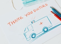Wzruszające podziękowania od Ukrainki dla lekarzy i strażników granicznych