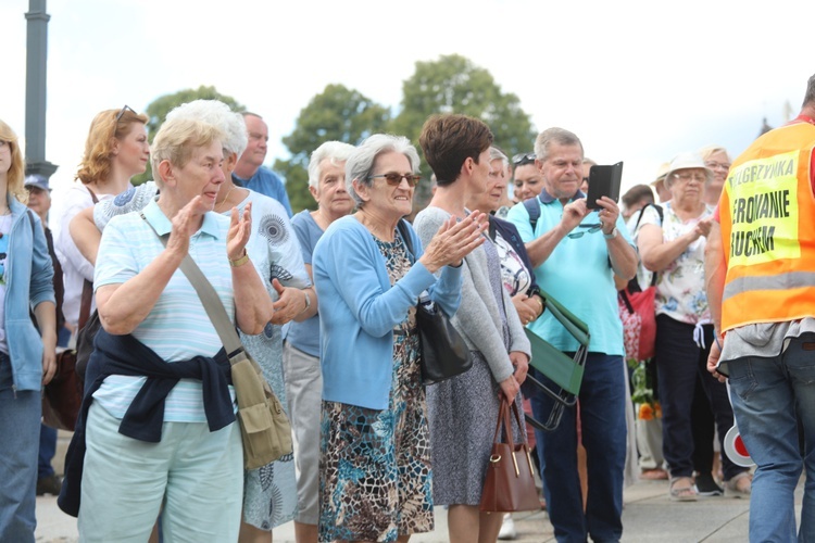 Powitanie 31. Pieszej Cieszyńskiej Pielgrzymki na Jasną Górę - 2022