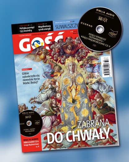 Z najnowszym numerem "Gościa Niedzielnego" kolejna płyta z cyklu "Biblia Audio. Superprodukcja"!