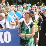 Powitanie 31. Pielgrzymki Diecezji Bielsko-Żywieckiej na Jasną Górę - grup z Wilamowic - 2022
