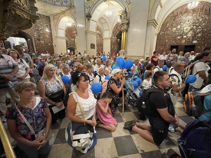 Pielgrzymi bielsko-żywieccy na Jasnej Górze - u Czarnej Madonny - 2022