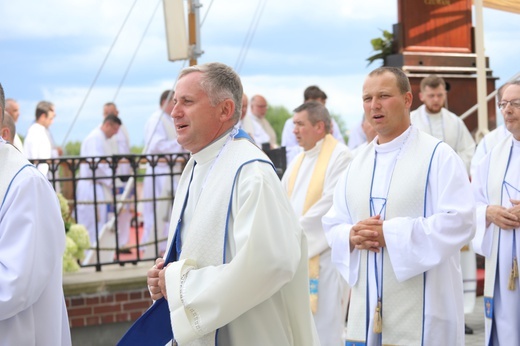 Msza św. na zakończenie 31. Pieszej Pielgrzymki Diecezji Bielsko-Żywieckiej na Jasną Górę - 2022