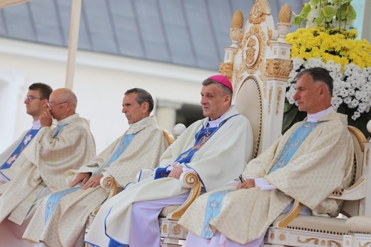 Msza św. na zakończenie 31. Pieszej Pielgrzymki Diecezji Bielsko-Żywieckiej na Jasną Górę - 2022