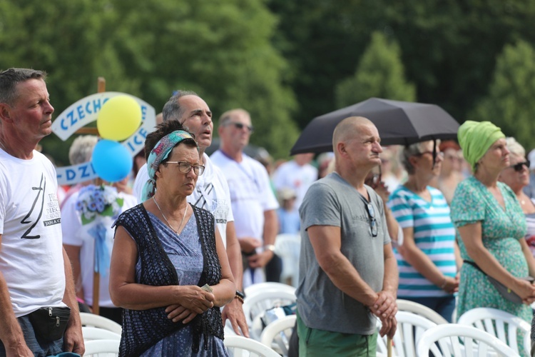 Msza św. na zakończenie 31. Pieszej Pielgrzymki Diecezji Bielsko-Żywieckiej na Jasną Górę - 2022