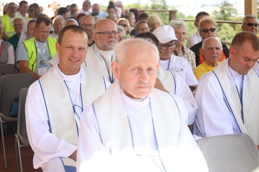 Msza św. na zakończenie 31. Pieszej Pielgrzymki Diecezji Bielsko-Żywieckiej na Jasną Górę - 2022