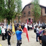 81. rocznica śmierci św. Maksymiliana w Oświęcimiu - pielgrzymka i Msza św. przy Bloku Śmierci