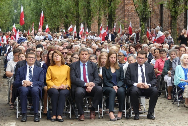 81. rocznica śmierci św. Maksymiliana w Oświęcimiu - pielgrzymka i Msza św. przy Bloku Śmierci