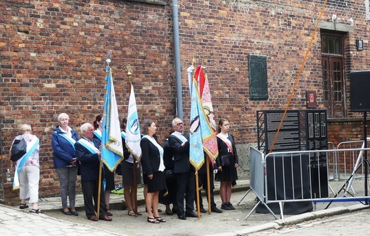 81. rocznica śmierci św. Maksymiliana w Oświęcimiu - pielgrzymka i Msza św. przy Bloku Śmierci