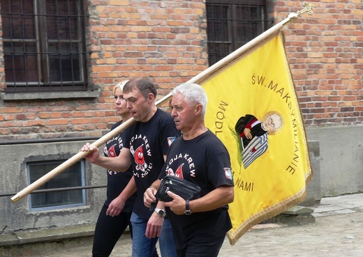 81. rocznica śmierci św. Maksymiliana w Oświęcimiu - pielgrzymka i Msza św. przy Bloku Śmierci