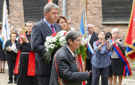 81. rocznica śmierci św. Maksymiliana w Oświęcimiu - pielgrzymka i Msza św. przy Bloku Śmierci