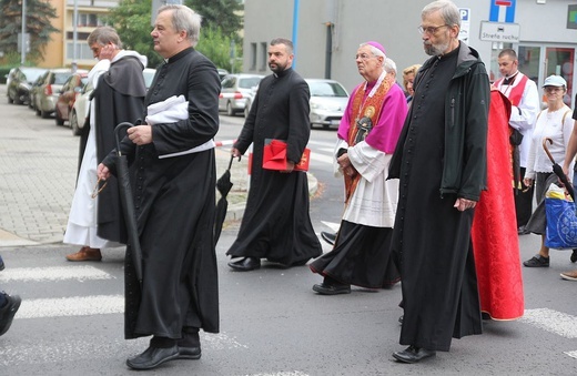 81. rocznica śmierci św. Maksymiliana w Oświęcimiu - pielgrzymka i Msza św. przy Bloku Śmierci