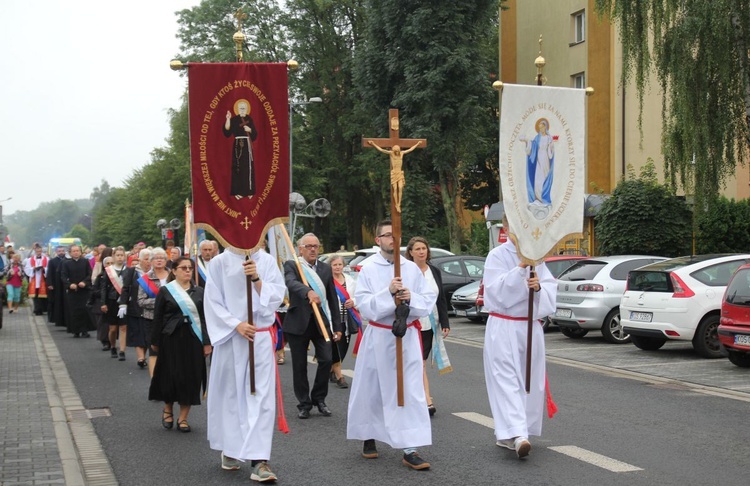 81. rocznica śmierci św. Maksymiliana w Oświęcimiu - pielgrzymka i Msza św. przy Bloku Śmierci