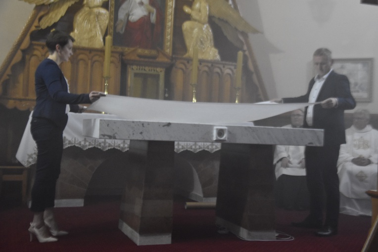 Poświęcenie kościoła NSPJ w Bielance