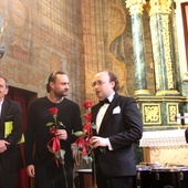 Wystąpili: od lewej Wojciech Wysocki, Leszek Lorent, Emanuel Bączkowski.