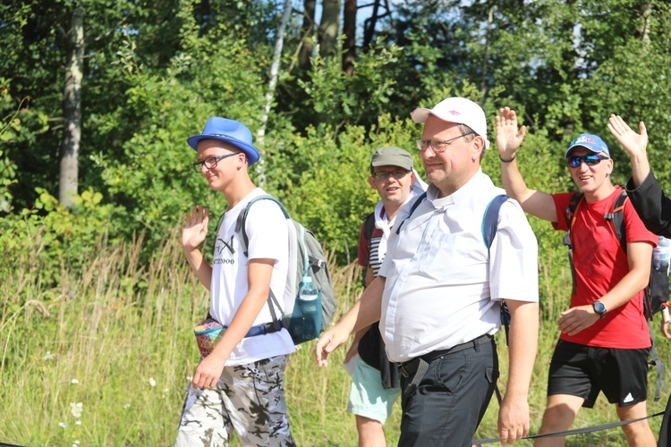 31. Piesza Pielgrzymka Diecezji Bielsko-Żywieckiej na szlaku - Rudnik Wielki - 2022